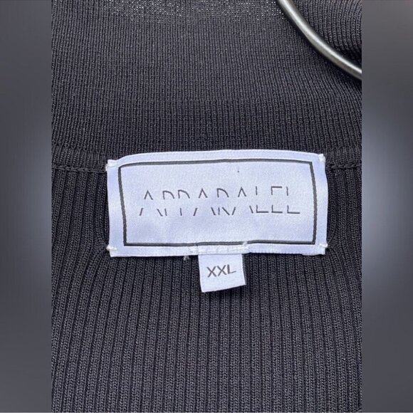 APPARALEL KNIT BUTTON DOWN MAXI DRESS IN BLACK XXL - Picture 9 of 16